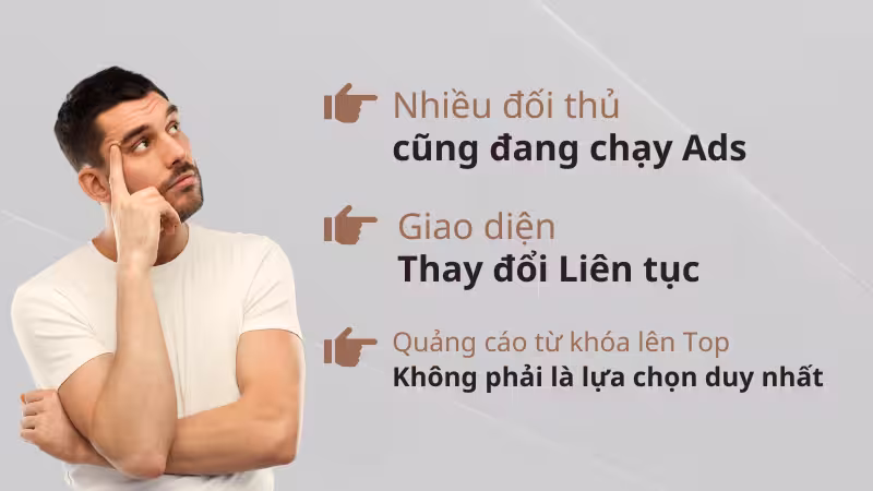 tình trạng chạy quảng cáo google ads